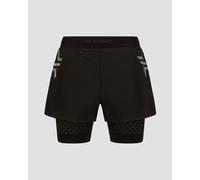 Short De Course Pour Hommes X-bionic Twyce Race 2in1 Shorts Twr500s24m-b036 XXL