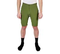 Short de cyclisme Endura Foyle Gravel GV500 pour homme - Olive Vert - Imperméable et respirant L