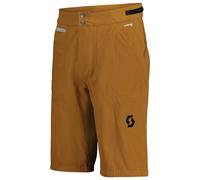 Short de cyclisme sans rembourrage Trail Tuned marron
