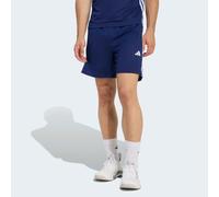 adidas Homme Workout Essentials Base 3-Stripes Pique Short 7Inch Shorts, Dark Blue/White, S