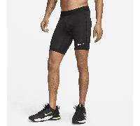 Short de fitness long Dri-FIT Nike Pro pour homme Noir/Blanc L