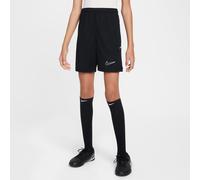 Short de foot Dri-FIT 18 cm Nike Academy pour ado Noir/Noir/Blanc M