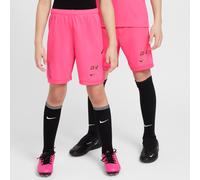 Short de foot Dri-FIT Kylian Mbappé Academy pour ado Hyper Pink/Hyper Pink/Noir/Metallic Gold M