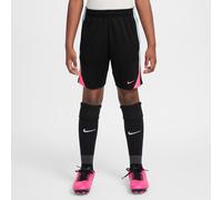 Short de foot Nike Dri-FIT Strike pour ado Noir/Ocean Cube/Hyper Pink/Hyper Pink XS