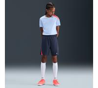 Short de foot Nike Dri-FIT Strike pour ado Thunder Blue/Thunder Blue/Bright Crimson/Blanc S