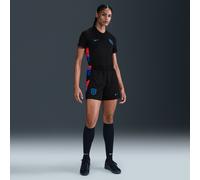Short de foot replica Nike Dri-FIT Angleterre 2025/26 Stadium Extérieur pour femme Noir/Light Photo Blue XS (FR 34-36)