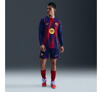 Short de foot Replica Nike Dri-FIT FC Barcelona 2025/26 Stadium Domicile pour homme Deep Royal Blue/Noble Red/Midwest Gold XS