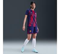 Short de foot Replica Nike Dri-FIT FC Barcelone 2025/26 Stadium Domicile pour femme