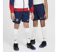 Short de foot Replica Nike Dri-FIT Paris Saint-Germain 2024/25 Stadium Domicile pour ado Midnight Navy/Blanc L