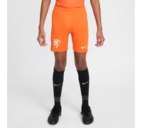 Short de foot replica Nike Dri-FIT Pays-Bas 2025/26 Stadium Domicile pour ado Safety Orange/Blanc M
