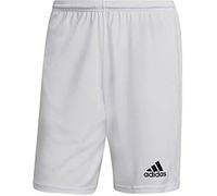 Short de football ADIDAS SQUAD 21 blanc pour adulte homme
