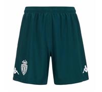 Short de football KOMBAT RYDER AWAY AS Monaco 24/25 pour homme - Vert foncé XXL