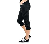 Short de Full Volume by EMP - Capri Shorts With Bow Detail - 27 à 30 - pour Femme - noir 29