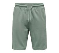 Short de Jogging pour Hommes O&S Basic Jogger Pantalon de survêtement Entraînement Loisirs ONSNEIL, Couleurs:Vert-2, Taille:XS