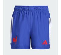 adidas Garçon France Rugby Match Short Youth Shorts, Semi Lucid Blue, 9-10 Years