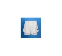Short de match femme MOURATOGLOU DRI FIT Blanc / Noir - Coupe ajustée - Confort exceptionnel M