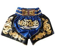 Short de Muay Thai bleu foncé - Vêtement de qualité supérieure pour une performance maximale - boxe Thaïlande, kickboxing, MMA boxe, sport, XXL