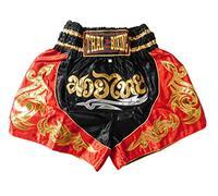 Short de muay thaï, bleu foncé, vêtements de sport de combat de qualité supérieure pour une performance maximale, short de boxe, short de boxe thaïlandaise, kickboxing, MMA, boxe, sport, entraînement