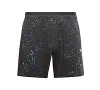 Short de musculation à imprimé intégral Reebok Noir S