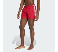 SHORT DE NATATION 3 BANDES Team Victory Red XS 5"