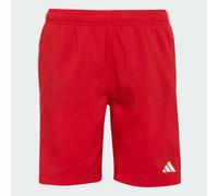 Adidas 3 Stripes Swimming Shorts Rouge 11-12 Years Garçon