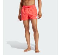 Short de natation à 3 bandes 20,3 cm Semi Lucid Red / White L