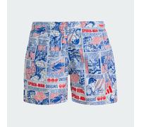 SHORT DE NATATION ADIDAS MARVEL SPIDER-MAN Royal Blue / Pure Ruby 7-8A