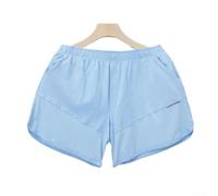 Short de plage confortable pour homme - Taille moyenne - Pour se détendre à la maison - Taille M - Bleu clair