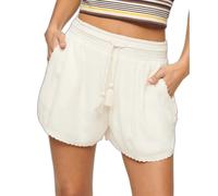 Superdry Vintage Beach Shorts Beige XS Femme