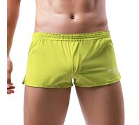 Short de Plage Homme - Slip de Bain Court Coupe Ample Doublure de Compression Casual Surf Sport Bermuda Homme Boxer Short Mini Slip Swim Piscine