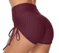 Short de Pole Dance Sport Femme Taille Haute Confortable - Boxer de Yoga Hot Pants Cycliste Running