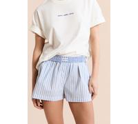 Short de pyjama à motifs avec coton - Atlas - L - Bleu - Femme - Etam