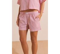 Short de pyjama à rayures avec coton - Bettina - XS - Red - Femme - Etam