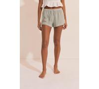 Short de pyjama à rayures - Oselia - S - Sauge - Femme - Etam