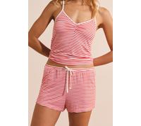 Short de pyjama à rayures - Vicky - S - Red - Femme - Etam