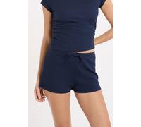 Short de pyjama avec coton côtelé - Joani - M - Marine - Femme - Etam