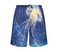 Short de pyjama esthétique méduse pour homme pour dormir, Méduse esthétique, L