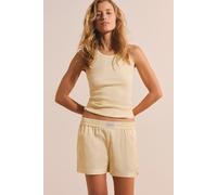 Short de pyjama satiné - Bea - XS - Citron - Femme - Etam