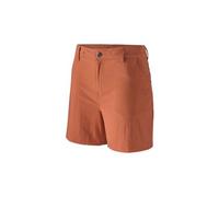 Short de randonnee femme patagonia quandary shorts 5 orange