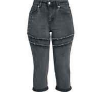 Short de Rock Rebel by EMP - 27 à 28 - pour Femme - noir 27