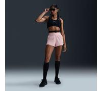 Short De Running 2-En-1 Taille Mi-Haute Dri-Fit Nike Swift Pour Femme - Rose - Xl (Fr 50-52)