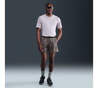 Short de running avec sous-short intégré 15 cm Dri-FIT Nike Trail pour homme Cave Stone/Noir/Noir S