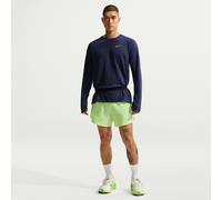 Short de running avec sous-short intégré Dri-FIT Nike Stride 13 cm pour homme Lime Blast M