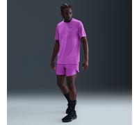 Short de running avec sous-short intégré Dri-FIT Nike Stride 13 cm pour homme Vivid Purple/Noir S