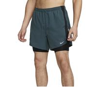 Short de Running Vert/Noir Homme Nike Stride S