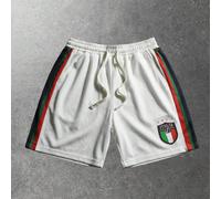 Short de sport casual avec impression du badge de la Coupe du Monde 2026 pour hommes L,M,S,XL,XXLRayéÉtoffe