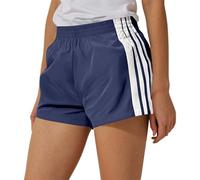 Short de Sport décontracté Extensible pour Femme Parfait pour Le Quotidien Le Bureau ou Les Vacances Ce modèle Trois Offre Une Coupe légère idéale pour l'été à associer avec Un Haut Court ou Un