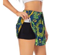 Short de sport d'été Yin Yang Totem Graphic - Idéal pour la course à pied, la gym et le yoga, noir, Taille XL