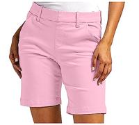 Short de Sport Femme ete Chic Large Fluide Shorts et Bermudas Grande Taille Élastique Offre de Printemps Short avec Poches Casual Randonnée Jogging Pantalon Court Vente Flash du Jour et Soldes