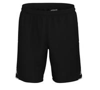 Short de sport - Kappa - Ahora Pro 5 - Noir/blanc - Tissu interlock - Coupe regular L